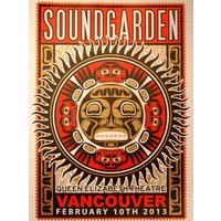 Soundgarden Chris Cornell Concert Poster Album Cover Rock N Roll Music Band — Affiches et impressions