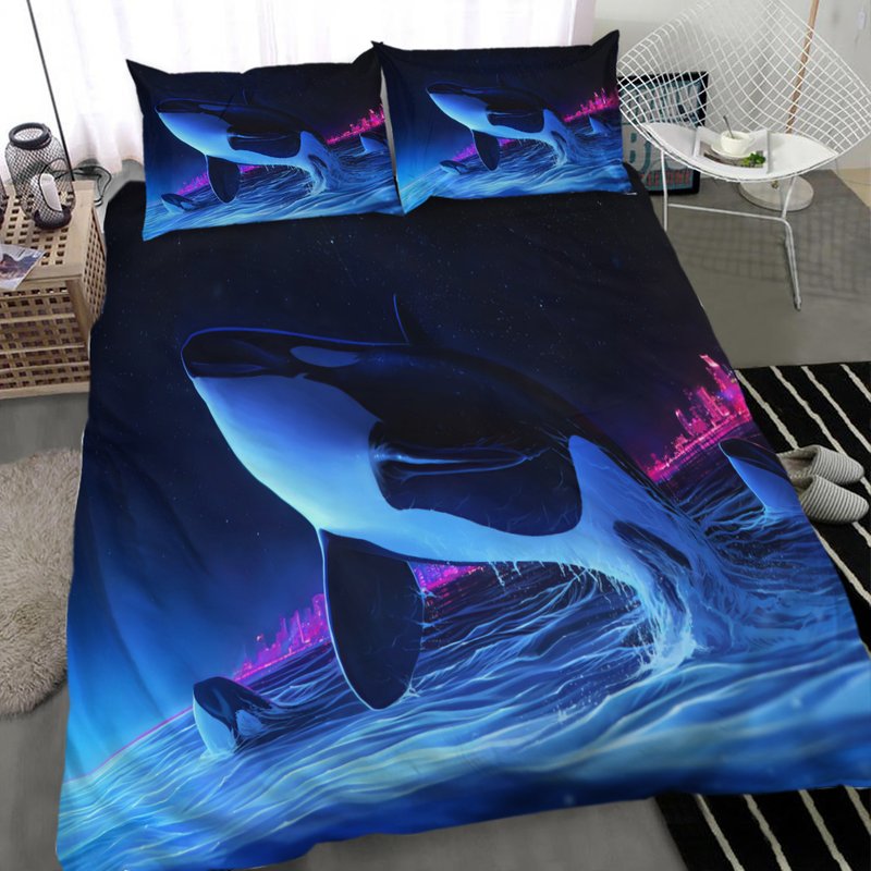 3d Dolphin Bedding Sets — Housses de couette