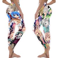 Anime Trap Collage Leggings — Womens Leggings