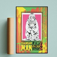 Chainsaw Man Poster Chainsaw Man Anime Poster