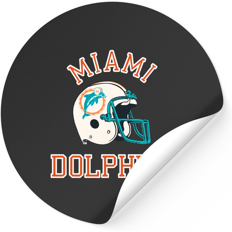 Miami Dolphins 1980s Stickers — Stickers & Decals