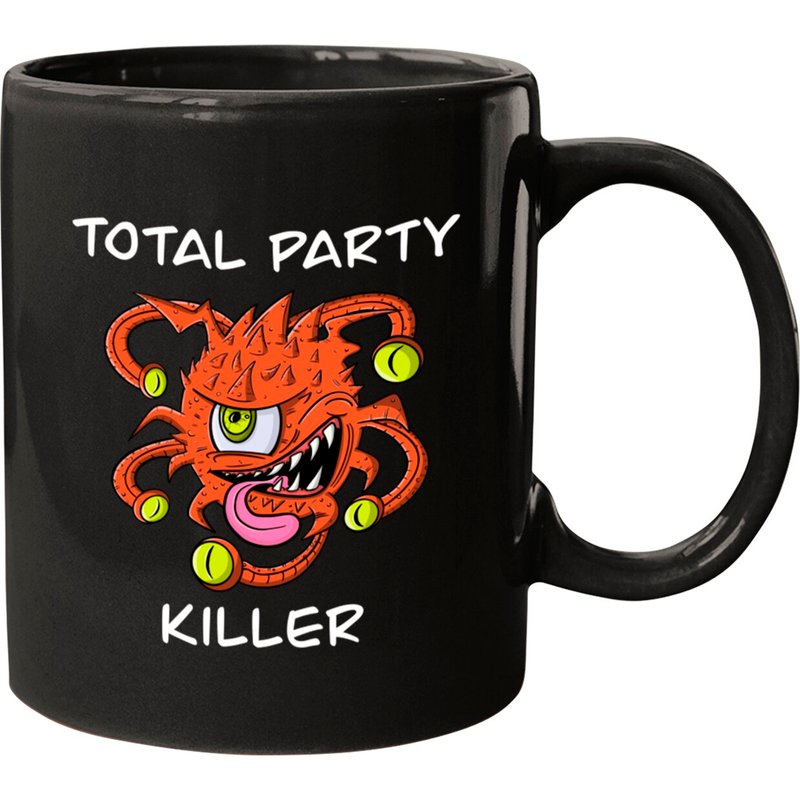 Total Party Killer - Dungeons And Dragons - Mugs — Mugs & Tumblers