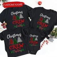 Personalized Christmas Crew Shirt — T-shirts pour hommes