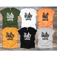 Matching Halloween Shirt, Good Witch Bad Witch, Funny Halloween Shirt