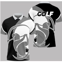 Custom Golf Polo Shirt — Chemises décontractées pour hommes