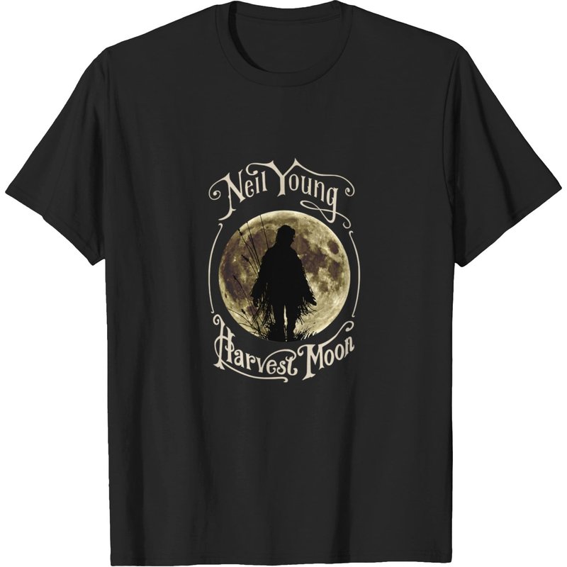 Neil Young Harvest Moon Shirt, Neil Young T-shirt, Country Rock Music Shirt — T-shirts pour hommes
