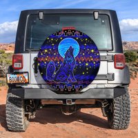 Blue Wolf Southwestern Spare Tire Cover