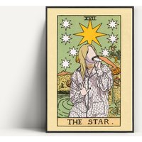 Billie Eilish Custom The Star Tarot Card Poster