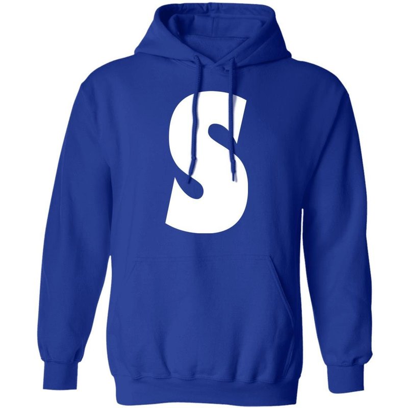 Chipmunks "s" Simon Letter Print Halloween Costume Hoodie — Sweats à capuche pour hommes
