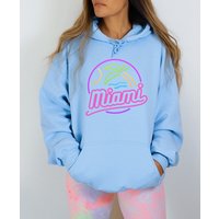 Miami Hoodie | Graphic Hoodie — Sweats à capuche pour hommes