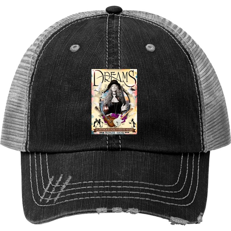 Stevie Nicks Tribut Show - Stevie Nicks Print Trucker Hats — Casquette de baseball