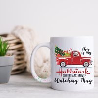 Hallmark Christmas Movie Watching Mug