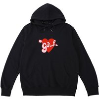 Tyler The Creator Hoodie | Golf Wang | Golf Heart Print — Sweats à capuche pour hommes