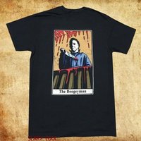 The Boogeyman Tarot Card Michael Myers Shirt, Halloween Ends Michael Myers Tarot — Mens T Shirts