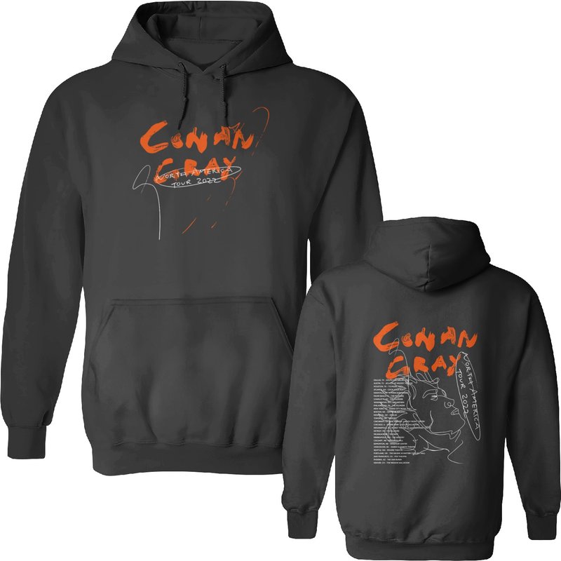 Conan Gray World Tour 2022 Shirt, North American 2022 Tour — Sweats à capuche pour hommes