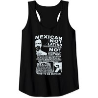 Mexican Not Latino Emiliano Zapata Tank Tops Cool Mexico Tee