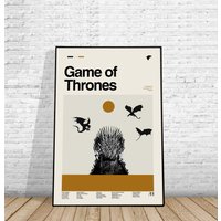 Game Of Thrones Minimalist Movie Poster