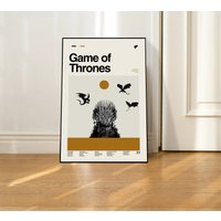 Game Of Thrones Minimalist Poster