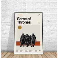 Game Of Thrones Minimalist Movie Poster