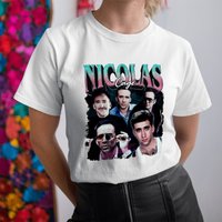 Nicolas Cage Shirt — Mens T Shirts