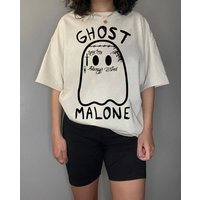 Ghost Malone Sweatshirt /spooky Halloween Shirt