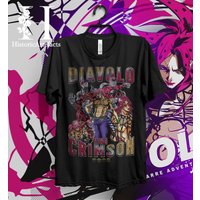 Vintage Diavolo Jojo's Bizzare Adventure T-shirt — T-shirts pour hommes