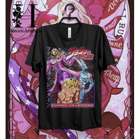 Vintage Valentine Jojo's Bizzare Adventure T-shirt