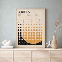 Vintage Bauhaus Exhibition Poster