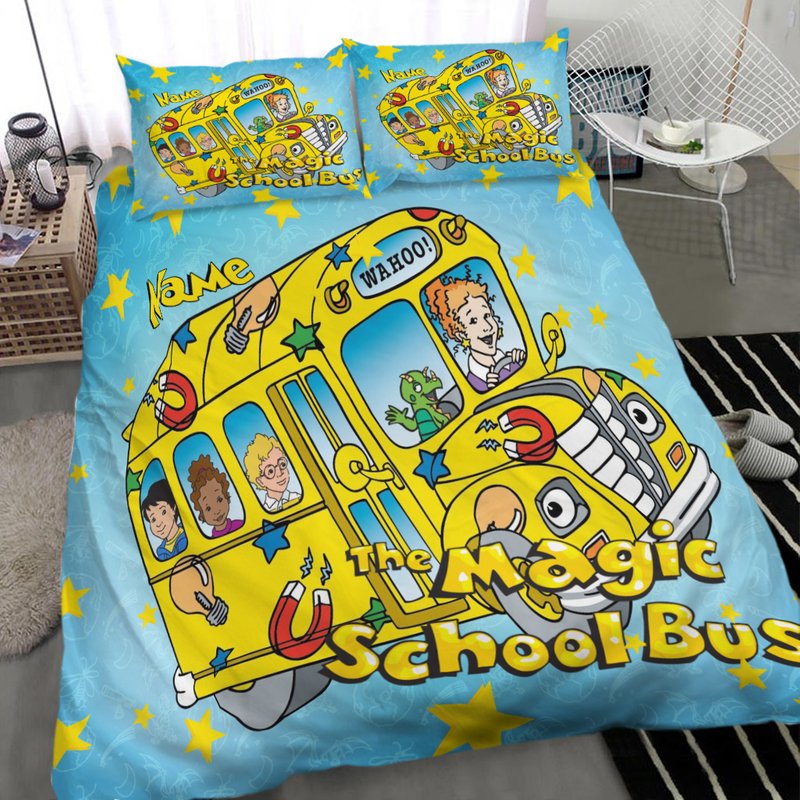 Magic School Bus Bedding Set — Housses de couette