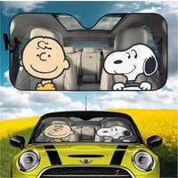 Funny Snoopy Car Sun Shades