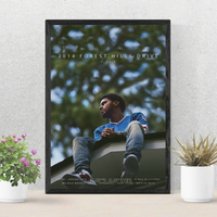 J. Cole - 2014 Forest Hills Drive Album Cover Poster — Posters & Prints