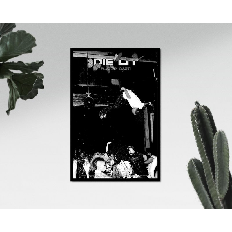 Playboi Carti - Die Lit Album Cover Poster — Posters & Prints