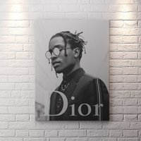 Asap Rocky Poster, Hip Hop Print, Ready To Hang — Posters & Prints