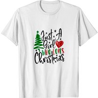 Christmas Shirt, Just A Girl Who Loves Christmas, Christmas T-shirt — T-shirts pour hommes