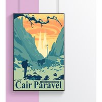 Visit To Cair Paravel Narnia Poster,vintage Travel Poster — Posters & Prints