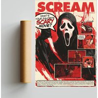 Scream Poster, Ghostface Poster