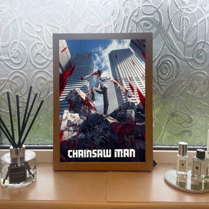 Chainsaw Anime Poster — Affiches et impressions