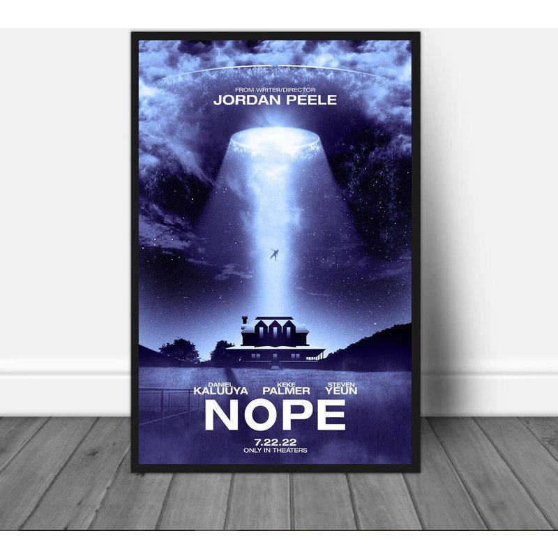 Nope Jordan Peele Movie Poster, Nope 2022 Movie Poster — Affiches et impressions