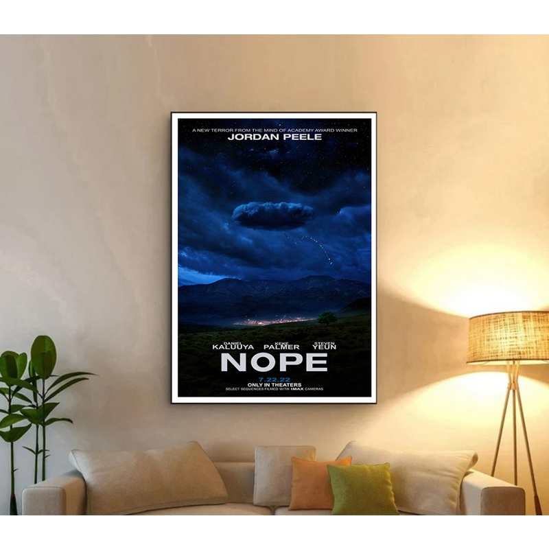 Nope Jordan Peele Movie Poster, Nope 2022 Movie Poster — Affiches et impressions