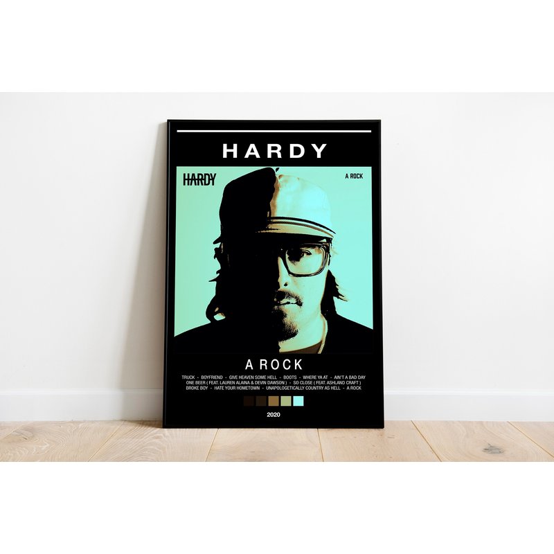 Hardyy - A Rock - Album Poster
