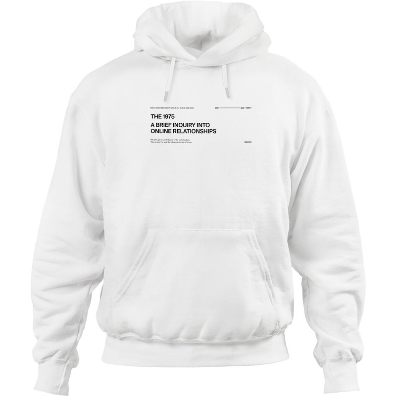 The 1975 Unisex Pullover Hoodie: Abiior Version 2.