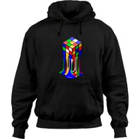 Melting Rubix 2 - Melting Rubiks Cube - Hoodies