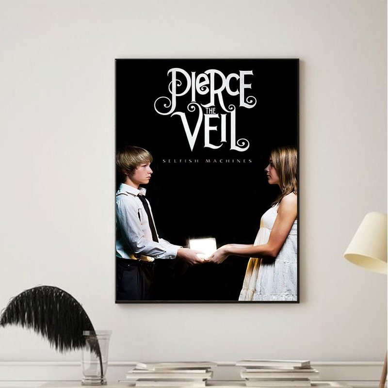Pierce The Veil Posters Selfish Machines Album Cover Poster — Affiches et impressions