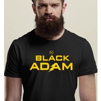 Black Adam Shirt, The Rock Wearing Black Adam T-shirt