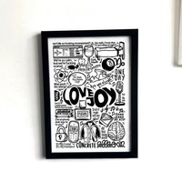 Lovejoy Band // Poster Print Merch Decor Wall Art