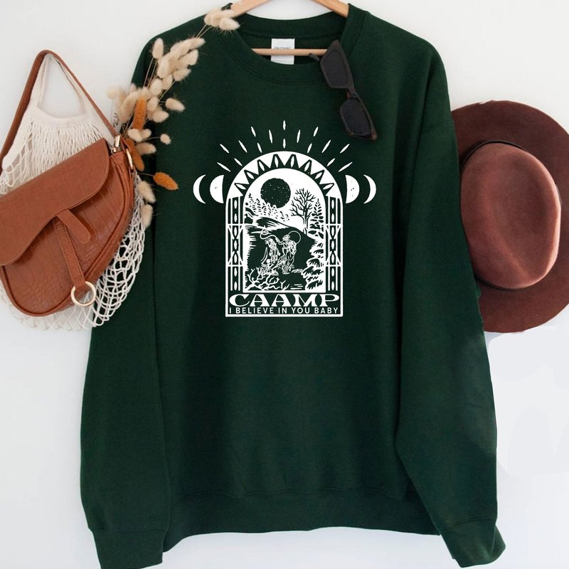 Caamp Band Fall Tour 2022 Sweatshirt, Caamp Lavender Days Tour 2022 Vintage Sweatshirt — Sweats à capuche pour hommes