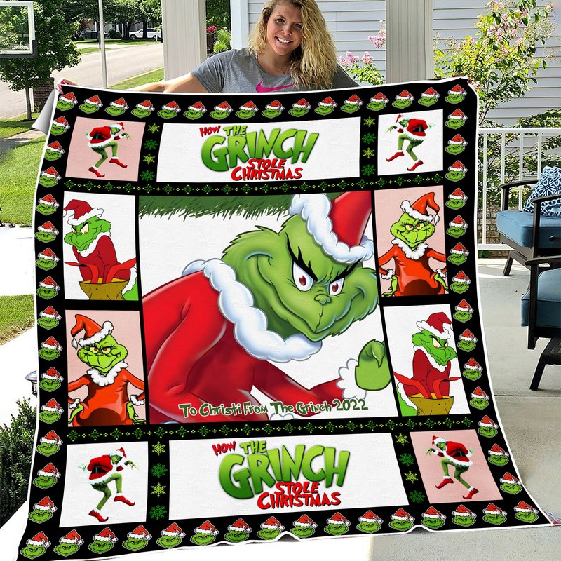Personalized The Funny Character Quilt Blanket — Jetés de canapé