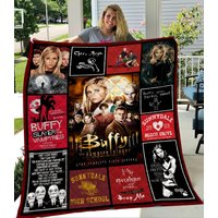 Buffy The Vampire Slayer Characters Quilt Blanket
