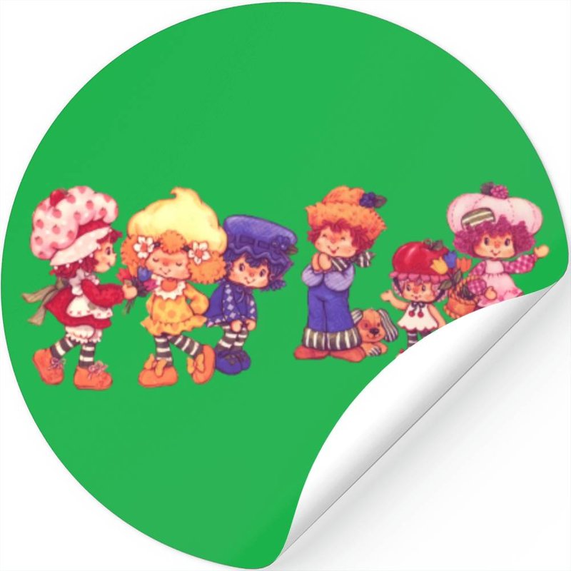 Strawberry Shortcake [eighties Ladies] - Strawberry Shortcake - Stickers — Autocollants et stickers