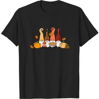 Thanksgiving Gnome Shirt, Gnome Shirt, Pumpkin Shirt, Cute Thanksgiving — T-shirts pour hommes